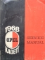 Preview: Opel Kadett 1968 Reparatur-Handbuch (8616)